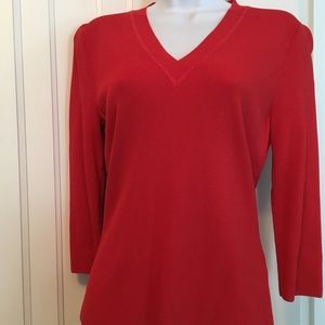 NWOT Cyrus 3/4 sleeve knit top